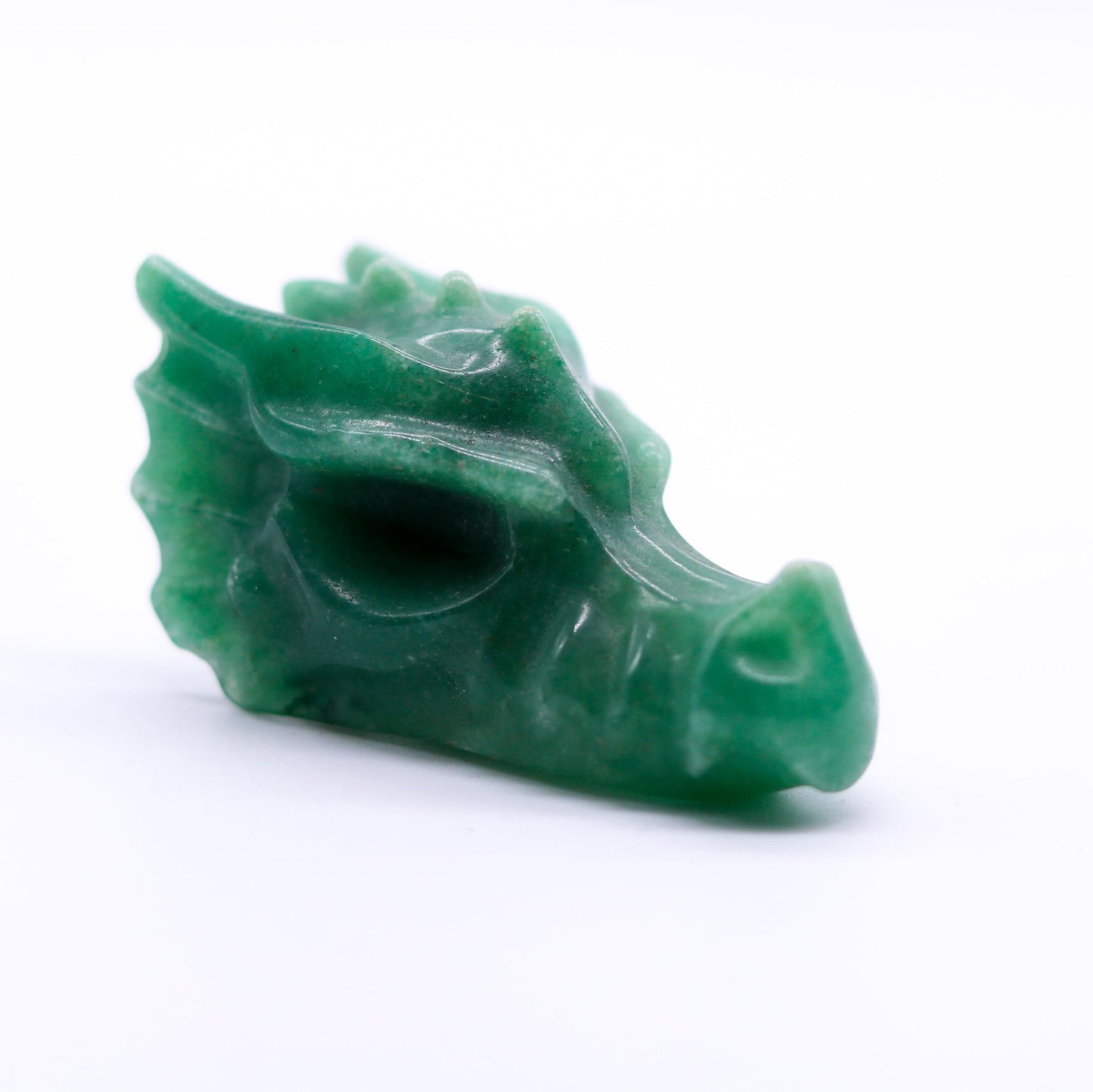 Green Aventurine Dragon Head