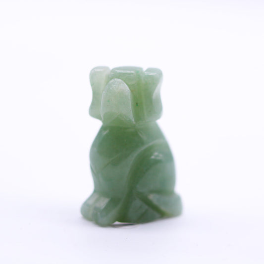 Green Aventurine Dog