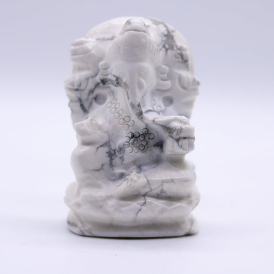 Howlite Ganesha