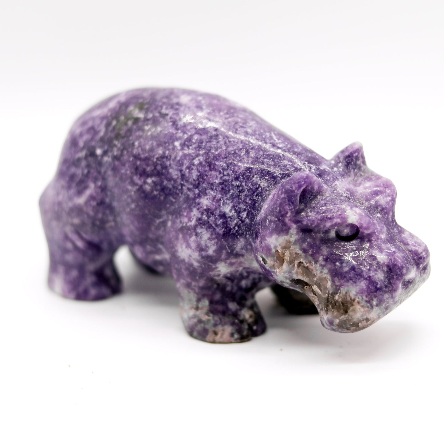 Lepidolite Hippo