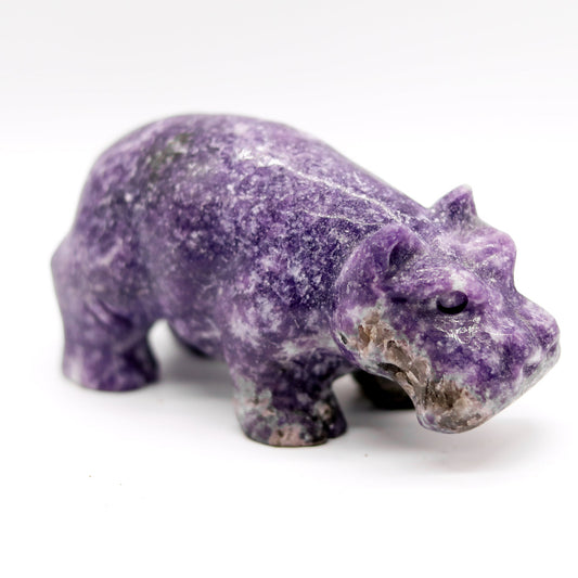 Lepidolite Hippo