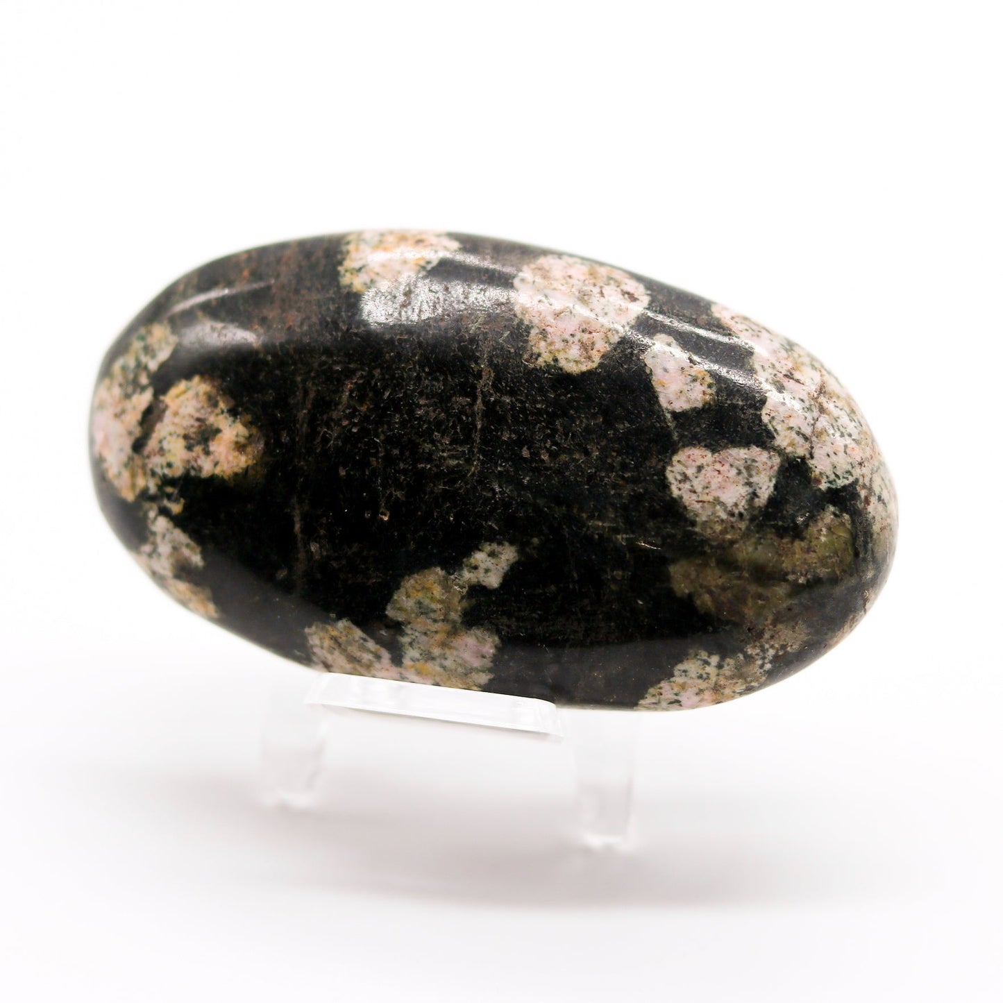 Marshmallow Jasper Palm Stone