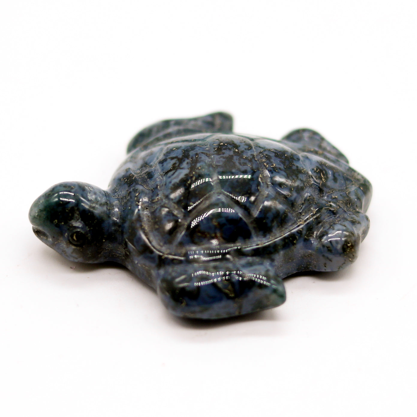 Moss Agate Sea Turtle