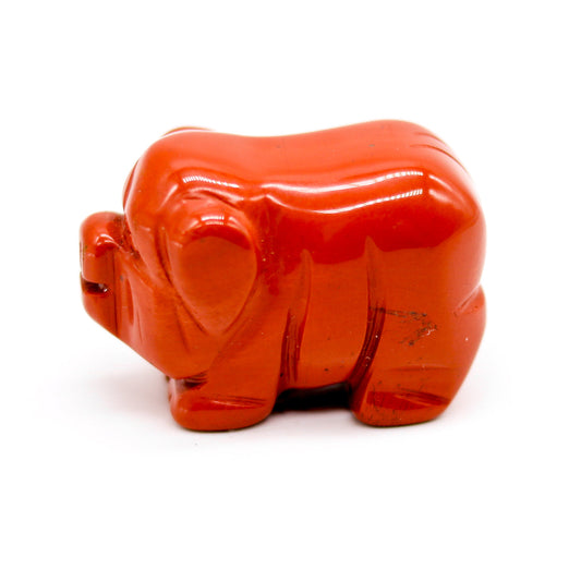 Red Jasper Pig