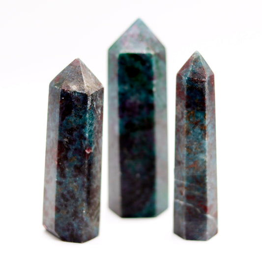 Ruby Kyanite Point