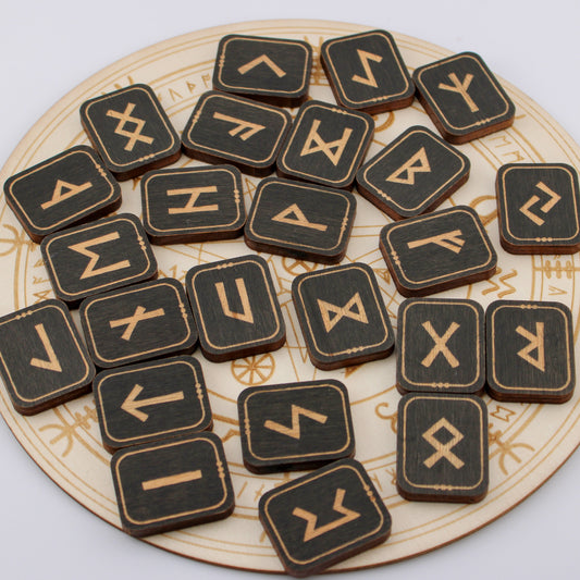 Wood Rune Stones: Smoke