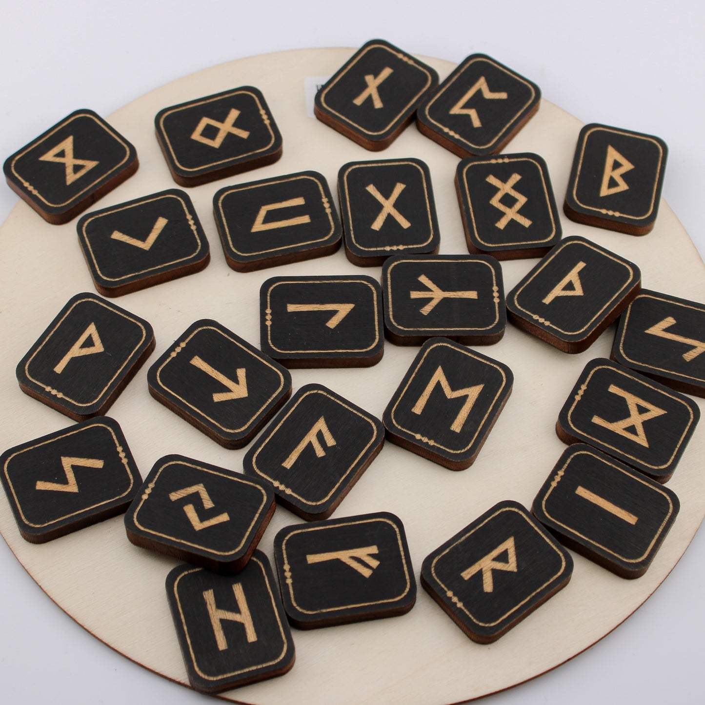 Wood Rune Stones: Coal