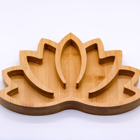 Wooden Lotus Display